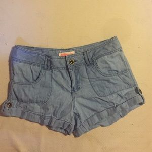 Light Blue Jean Shorts