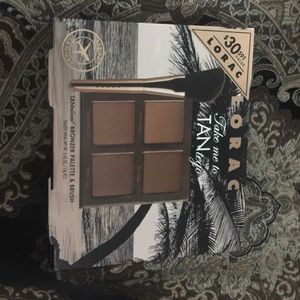 Lorac cosmetics take me to TANtego palette & brush