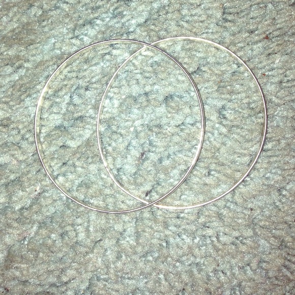Two silver bangles