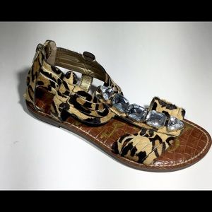 Leopard Print Sandals Sam Edelman