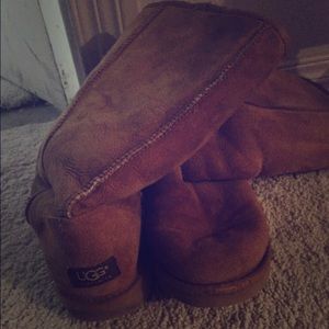 Brown Ugg boots