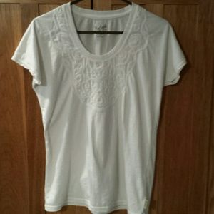 White tee by Woolrich