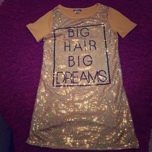 Brand new sequined top