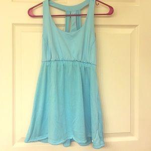 Workout/Yoga Top with open back