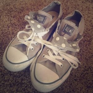 ON HOLD FOR @nikki7924! Converse Grey Sneakers