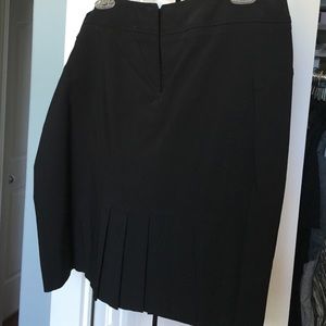Black Mixit Wiggle Skirt w/ Kickpleat Size 16