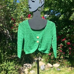 Anthropology summer cropped sweater.