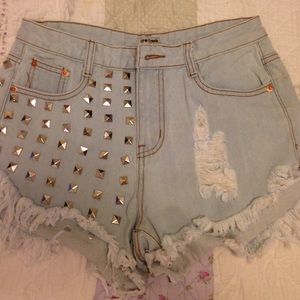 High waisted shorts brand new never worn