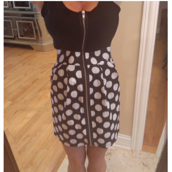 Black and White Polka Dots