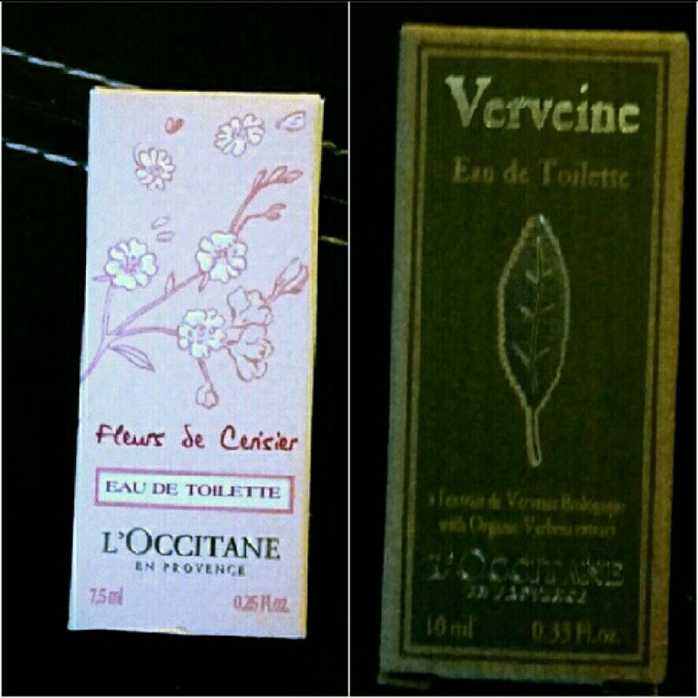 L'Occitane Verveine & Fleur de Cerisier minis
