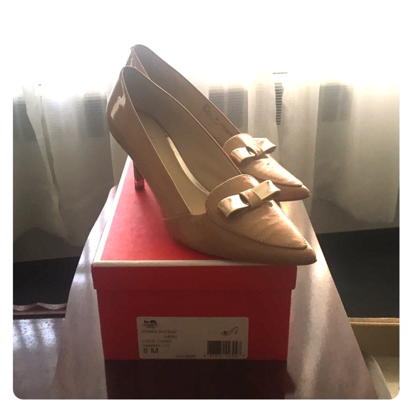 Brand New Nude Coach Pumps