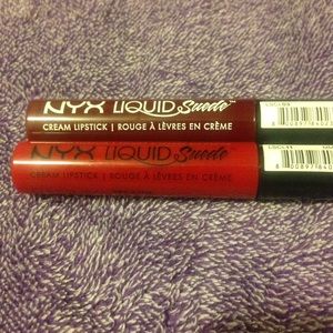nyx liquid suede cream lipsticks