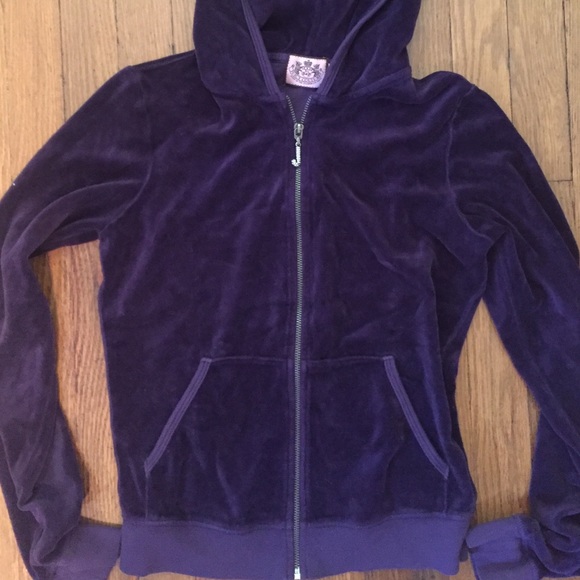 Juicy Couture velour zip jacket