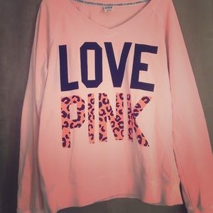 Victoria's Secret love pink sweatshirt