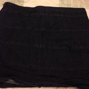 Denim skirt
