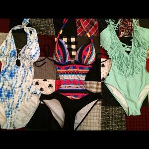 ONE PIECE SWIM SUITS