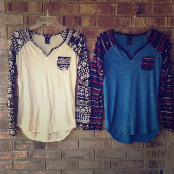 Rue21 Tops - Rue 21 Aztec shirt bundle