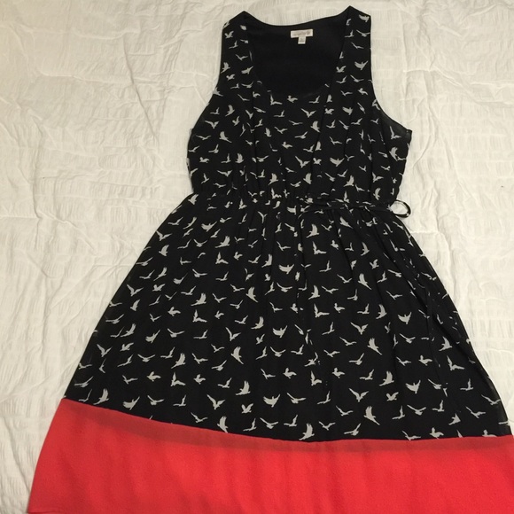 Flying birds dress - Picture 1 of 3