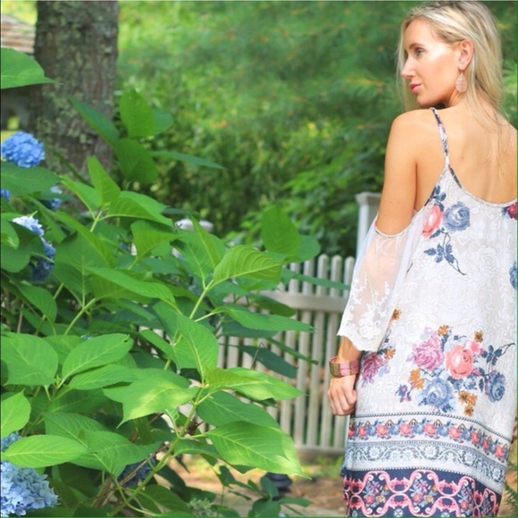Boho Floral Dress - Picture 4 of 4