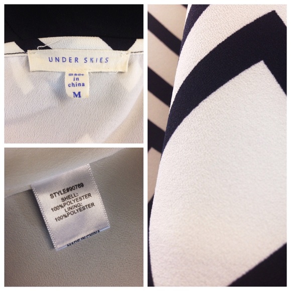 🎃🎃🎃UnderSkies Black/CreamPrint Dress - Picture 4 of 4