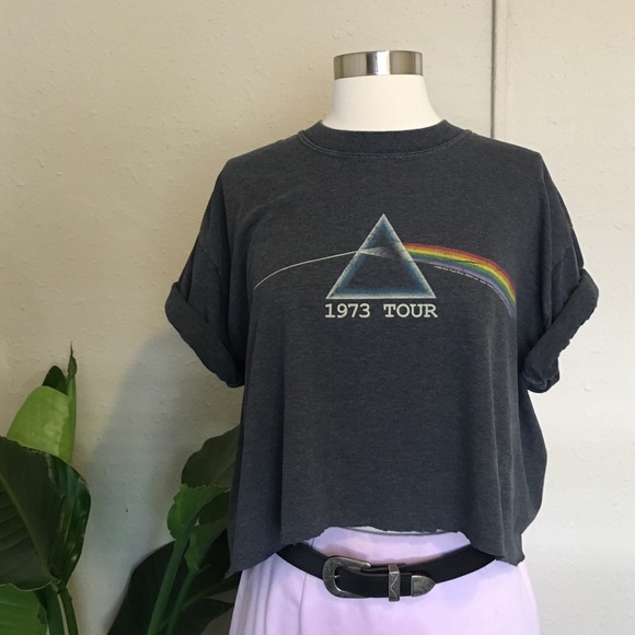 Urban Outfitters Tops - Pink Floyd Cropped Band Tee