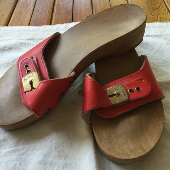 Vintage original dr scholls wood sanders