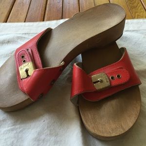 Vintage original dr scholls wood sanders