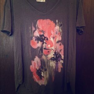 HOLLISTER flower shirt