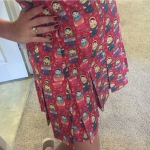 The cutest red dress