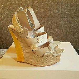 L.A.M.B. Platform sandals