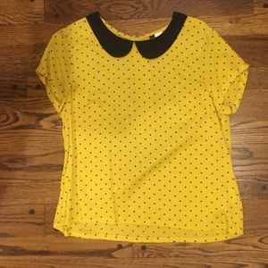H&M Peter Pan Collar Crop