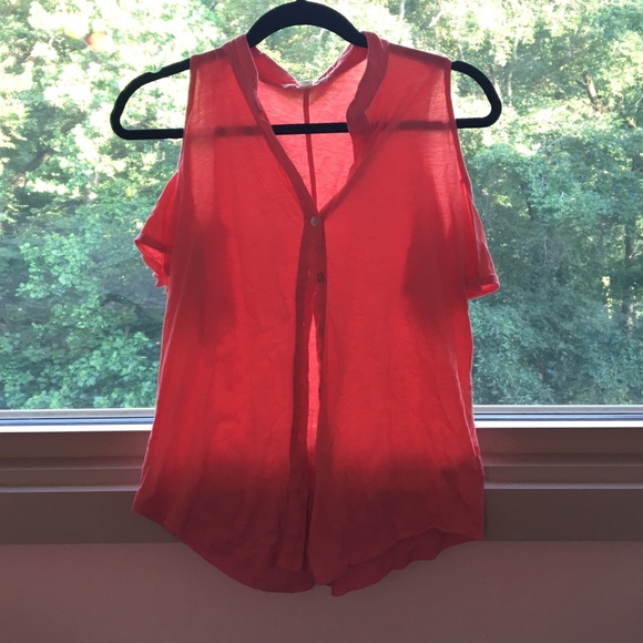 Staring at Stars Cold Shoulder Knit Top
