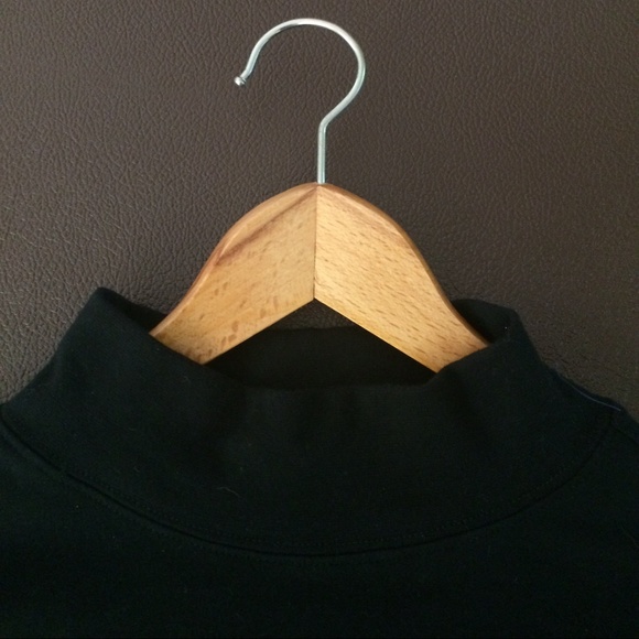 Croft & Barrow Mock Neck Black Top
