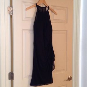 David's Bridal navy dress F15612 (Marine)