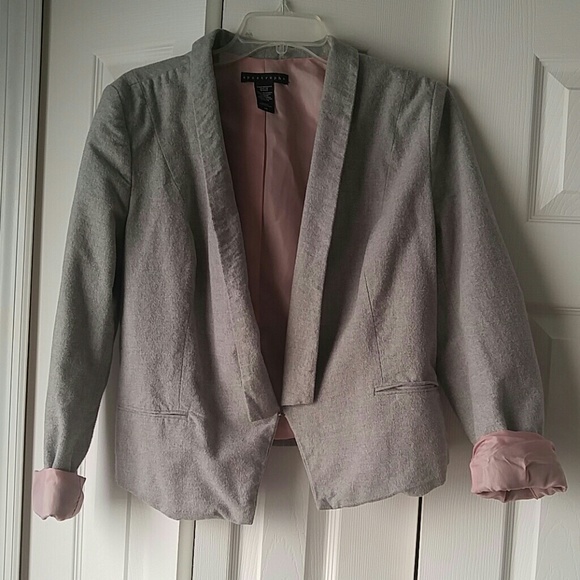 Apostrophe grey mid rise jacket