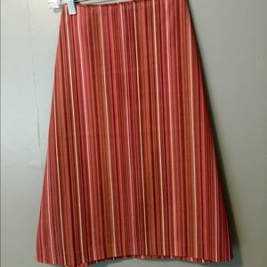 Cotton A line skirt