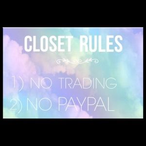 Closet rules!