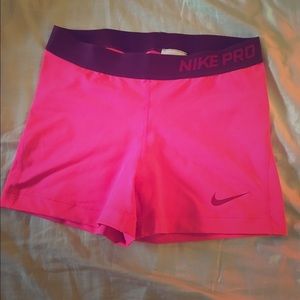 NWOT Nike Pro Shorts