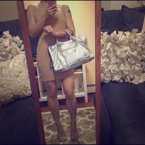 SOLD! Authentic BALENCIAGA Giant 12 gold city hand