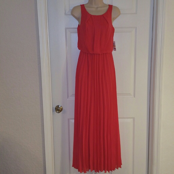 Coral Maxi Dress