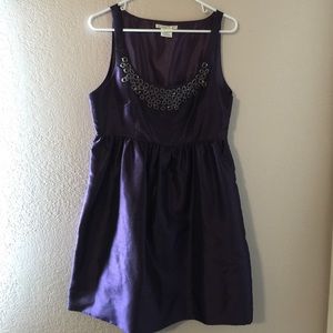 Purple party dress