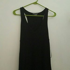 Vince black racerback maxi dress