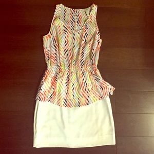 Derby days colorful cocktail dress