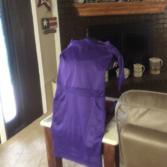 Purple dress