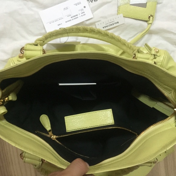 BALENCIAGA Giant 12 gold city handbag - Picture 4 of 5