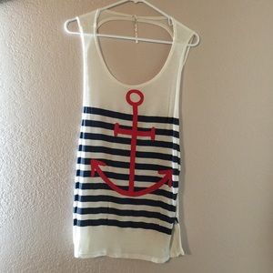 Anchor muscle tee