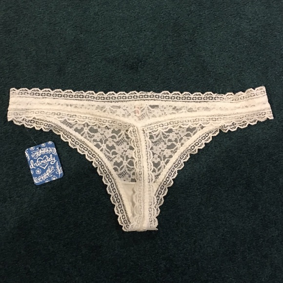 ❗️CLEARANCE❗️NWT Free People Lace Thong - Picture 2 of 4