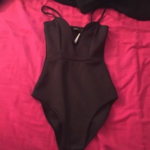 Black body suit