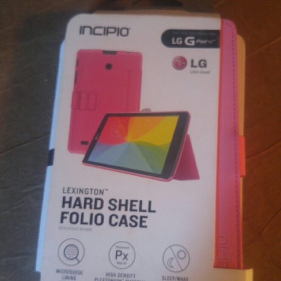 Lg GPad 7.0Lte Incipio Hard Shell Folio Case