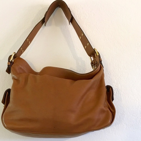 MARC JACOBS Dark Tan Large Leather Shoulder Bag - Picture 3 of 5